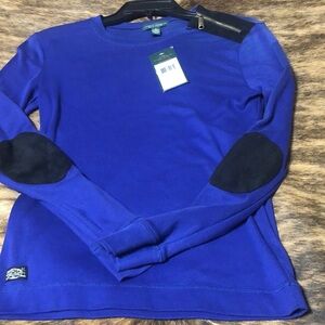 Lauren Ralph Lauren patch shirt in small NWT